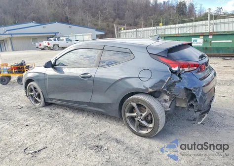 2019 Hyundai Veloster Base z USA, uszkodzony, nr VIN KMHTG6AF4KU017986